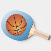 バスケットボールイメージ信じられないほどの予算スペシャル 卓球ラケット (横)
