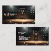 バスケットボールインストラクター |コーチ |トレーナー 名刺 (正面/裏面)