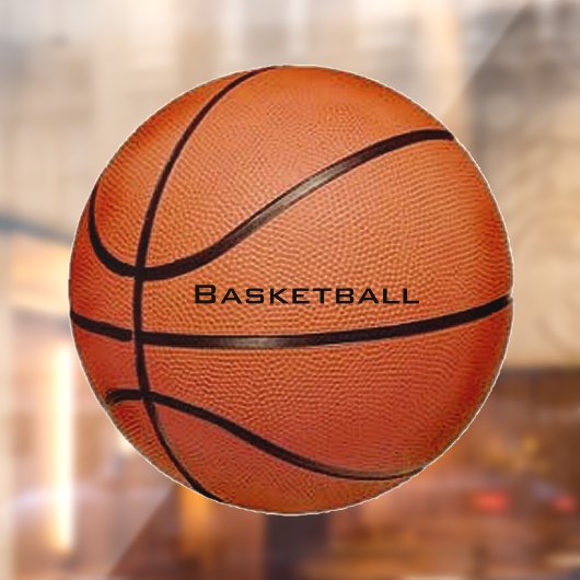 バスケットボールウィンドウの固定 ウィンドウサイン (シート2)