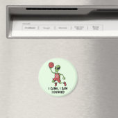 バスケットボールエイリアン マグネット (インサイチュ (食洗機))