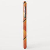 バスケットボールカスタムのモノグラムの電話ケース Case-Mate iPhoneケース (裏面/左)