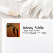 バスケットボールカスタム住所 シール (インサイチュ)