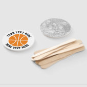 バスケットボールカスタム卒業式パーティーのフォトハンドファン ハンドファン (組立なし)