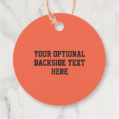 バスケットボールカスタム文字 フェイバータグ (裏面)