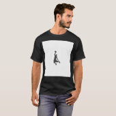 バスケットボールカッコいい Tシャツ (正面フル)