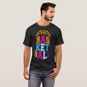 バスケットボールカラーTシャツ Tシャツ (正面フル)