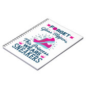 バスケットボールガールズスニーカープリンセス ノートブック (左側)