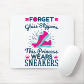 バスケットボールガールズスニーカープリンセス マウスパッド (マウス)
