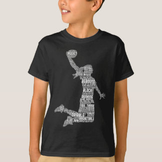 バスケットボールガール女子女子 Tシャツ