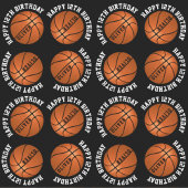 バスケットボールキッズネームスポーツハッピーバースデー ラッピングペーパーシート