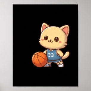 バスケットボールキャットバ ポスター
