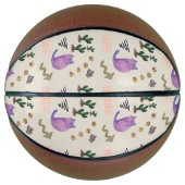 バスケットボールキャットフィッシュサボクズポーズミュー バスケットボール (正面)