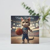 バスケットボールキャット カード (スタンド正面)