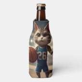 バスケットボールキャット ボトルクーラー (ボトル正面)