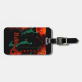 バスケットボールキャップ ラゲッジタグ (正面横)