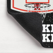 バスケットボールキャラクターフープ マウスパッド (コーナー)