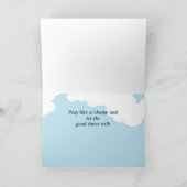 バスケットボールキャンプスティック考えフィギュアのYou カード (内部)