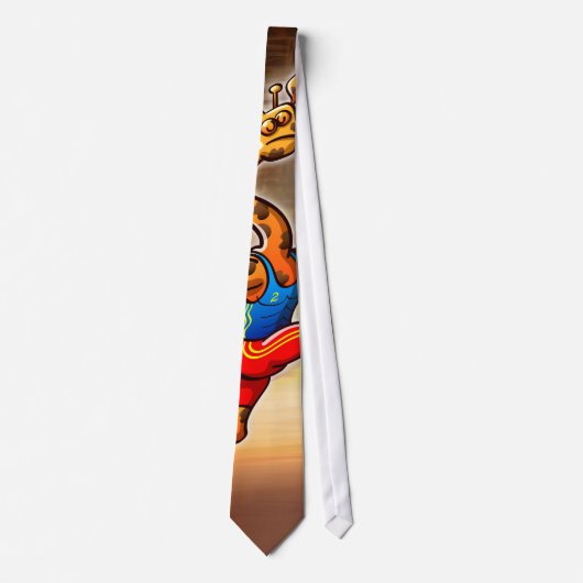 バスケットボールキリン ネクタイ (正面)