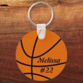 バスケットボールキーチェーン キーホルダー (正面)