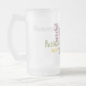 バスケットボールクラシックチャンピオンズゲーム フロストグラスビールジョッキ (左)