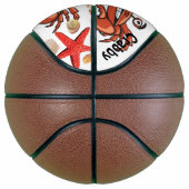 バスケットボールクラブカニスターフィッシュビーチハウスボート バスケットボール (右)