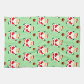 バスケットボールクリスマスキッチンタオル キッチンタオル (横)