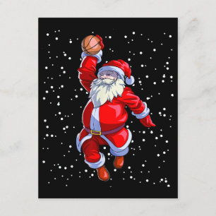 バスケットボールクリスマスシャツメンズボーイズバスケットボールサン エンクロージャーカード