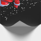 バスケットボールクリスマスシャツメンズボーイズバスケットボールサン ラッピングペーパー (角)