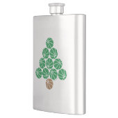 バスケットボールクリスマスツリー フラスク (左)