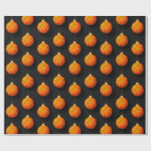 バスケットボールクリスマスホリデーデコレーションスポーツ ラッピングペーパー (フラット)