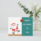 バスケットボールクリスマスポストカード シーズンポストカード (スタンド正面)