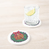 バスケットボールクリスマス コースター (側面)