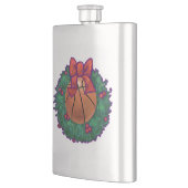 バスケットボールクリスマス フラスク (左)