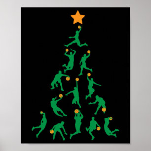 バスケットボールクリスマス ポスター