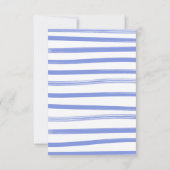 バスケットボールクローザラインベビー用クロザライン 招待状 (裏面)