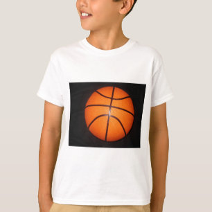 バスケットボールクローズアップテクスチャスキン Tシャツ