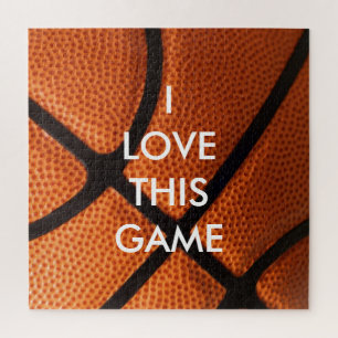 バスケットボールクローズアップ人気がある- Sports Art ジグソーパズル