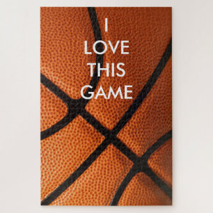 バスケットボールクローズアップ人気がある- Sports Art ジグソーパズル
