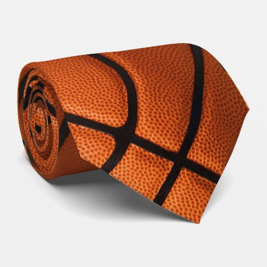 バスケットボールクローズビューカスタムのタイ ネクタイ (ロール)
