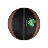 バスケットボールクールの猫 ミニバスケットボール (縦)