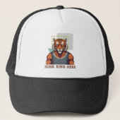 バスケットボールクール愛好家のためのタイガーギフト監督ファン キャップ (正面)