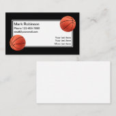 バスケットボールクール競技 名刺 (正面/裏面)