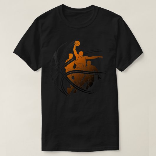 バスケットボールクール Tシャツ (デザイン正面)