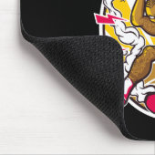 バスケットボールグラフィック マウスパッド (コーナー)