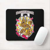 バスケットボールグラフィック マウスパッド (マウス)