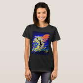 バスケットボールグラフィック Tシャツ (正面フル)
