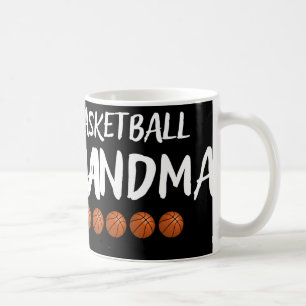 バスケットボールグランマ祖母グラミーナミミ コーヒーマグカップ