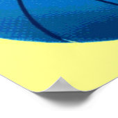 バスケットボールゲームアートワーク ポスター (角)