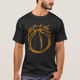 バスケットボールゲームデイビーブスバスケットボールティー Tシャツ