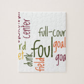 バスケットボールゲームビューティフル文字引用文 ジグソーパズル (縦)